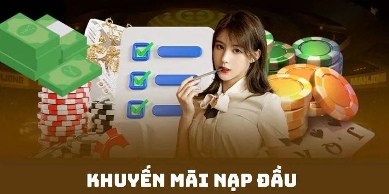 khuyến mãi 100% lần đầu nạp 